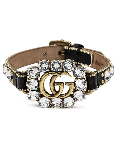 gucci charm bracelets|gucci leather bracelet for women.